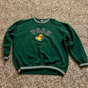 Disney Green Pooh Sweater